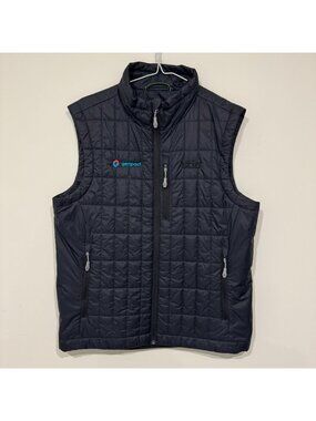 Stio Mens Azura Lightweight Vest Dark Navy Blue Size M Company Logo